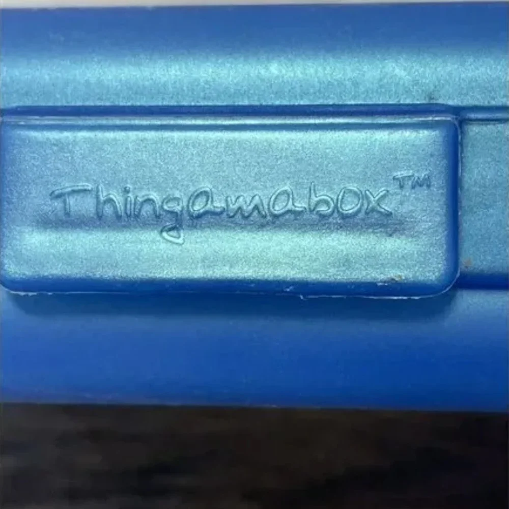 1998 Banjo-Kazooie 64 NINTENDO PENCIL CASE NEWELL RARE 3D HOLOGRAM RAREWARE Blue